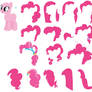 MLP Pinkie Pie Mane Set Base