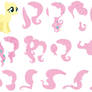 MLP Fluttershy Mane Set Base