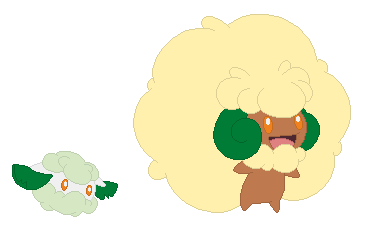 Cottonee and Whimsicott Base