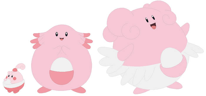 Happiny, Chansey and Blissey Base