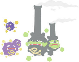 Koffing and Weezing Base
