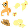 MLP Seapony Applejack Base