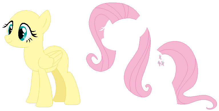 MLP Fluttershy Base 04