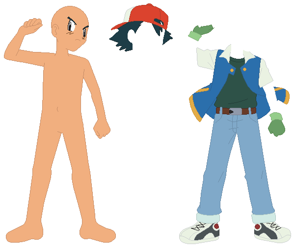 Ash Base Body OG Ash Ketchum Base 02 by SelenaEde on DeviantArt