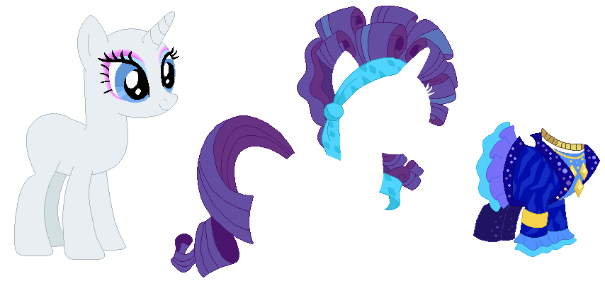 MLP Retro Rarity Base by SelenaEde on DeviantArt