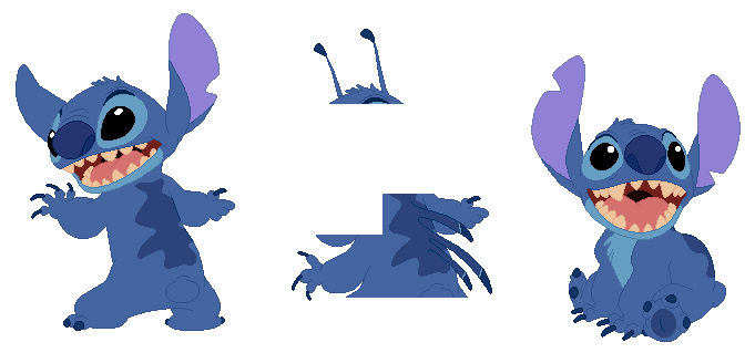 Disney - Stitch Base (with bonus Stitch) by SelenaEde on DeviantArt