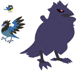 Rookidee, Corvisquire and Corviknight Base