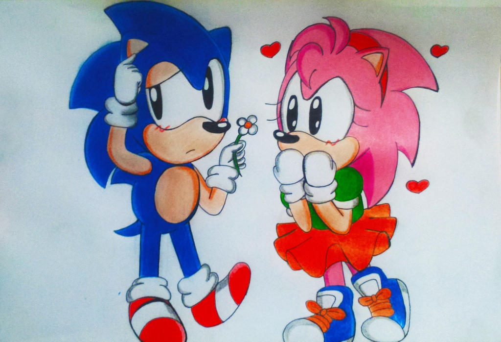 classic sonamy by pam3le on DeviantArt