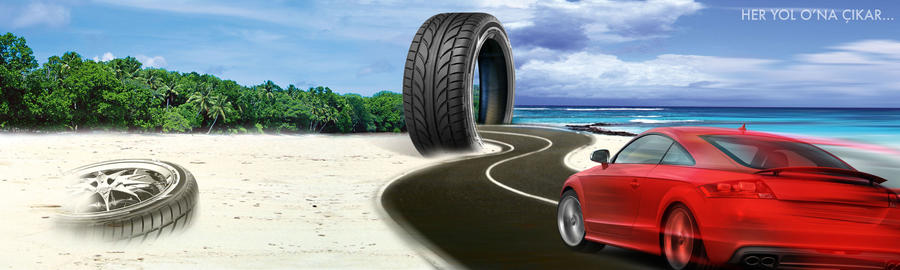 car and tyre