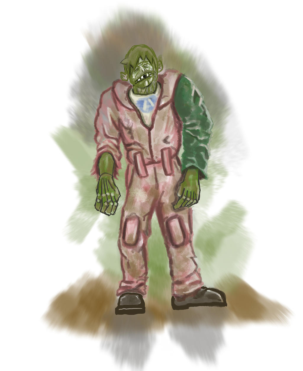 Red Exploding Zombies Red Zombie by mark1up on DeviantArt