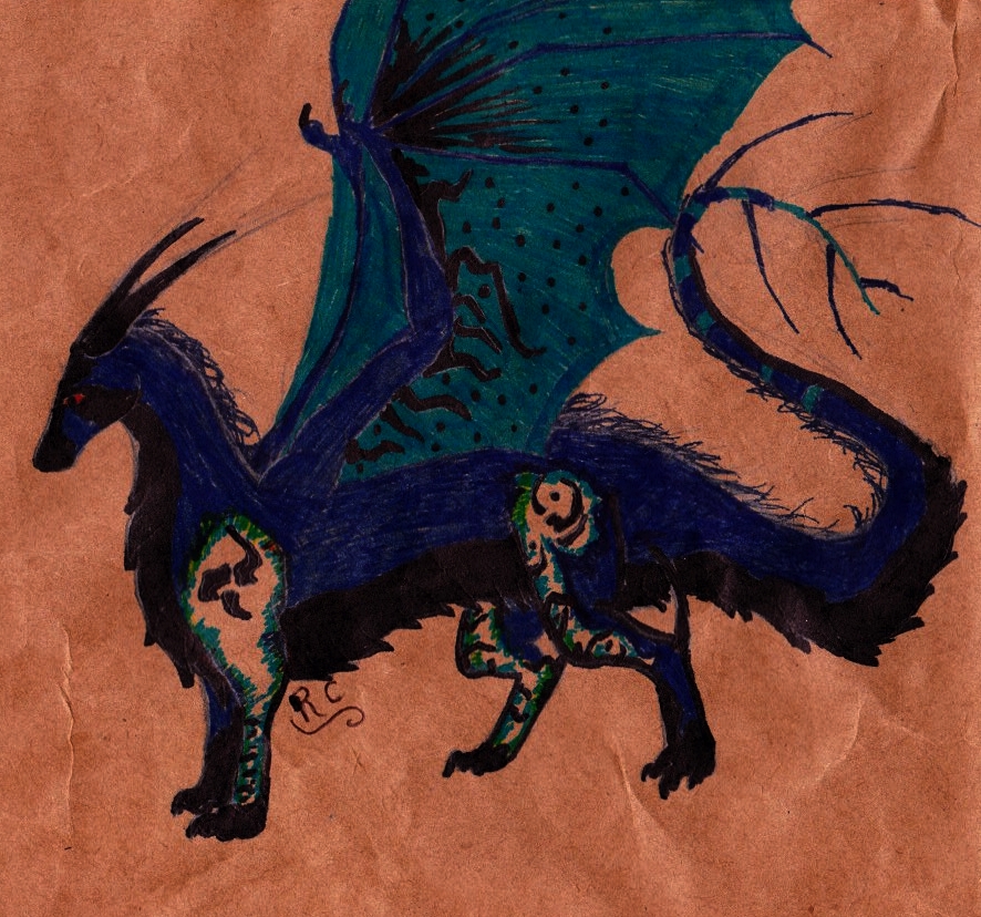 Rune Dragon by TheHobbitArtwork on DeviantArt