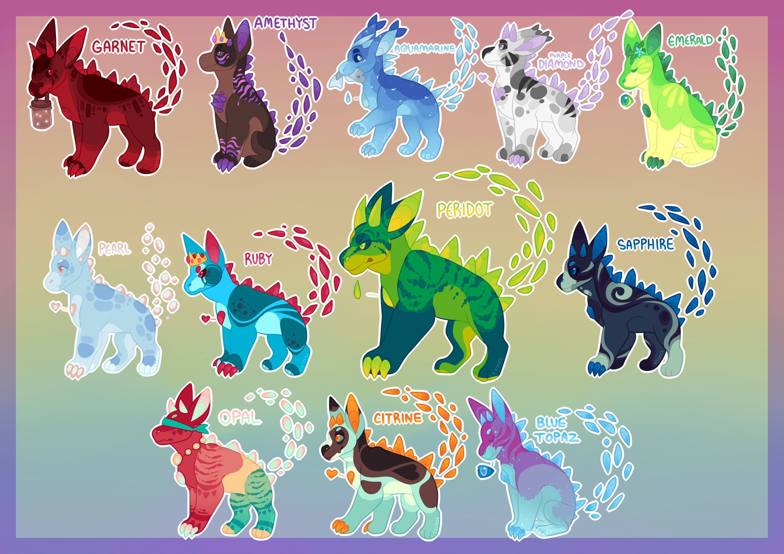 Pet birthstones best sale