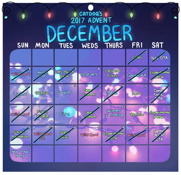 2017 December Advent Calendar [Open]