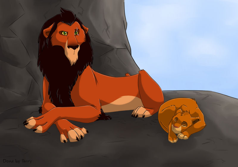 Scar and Simba