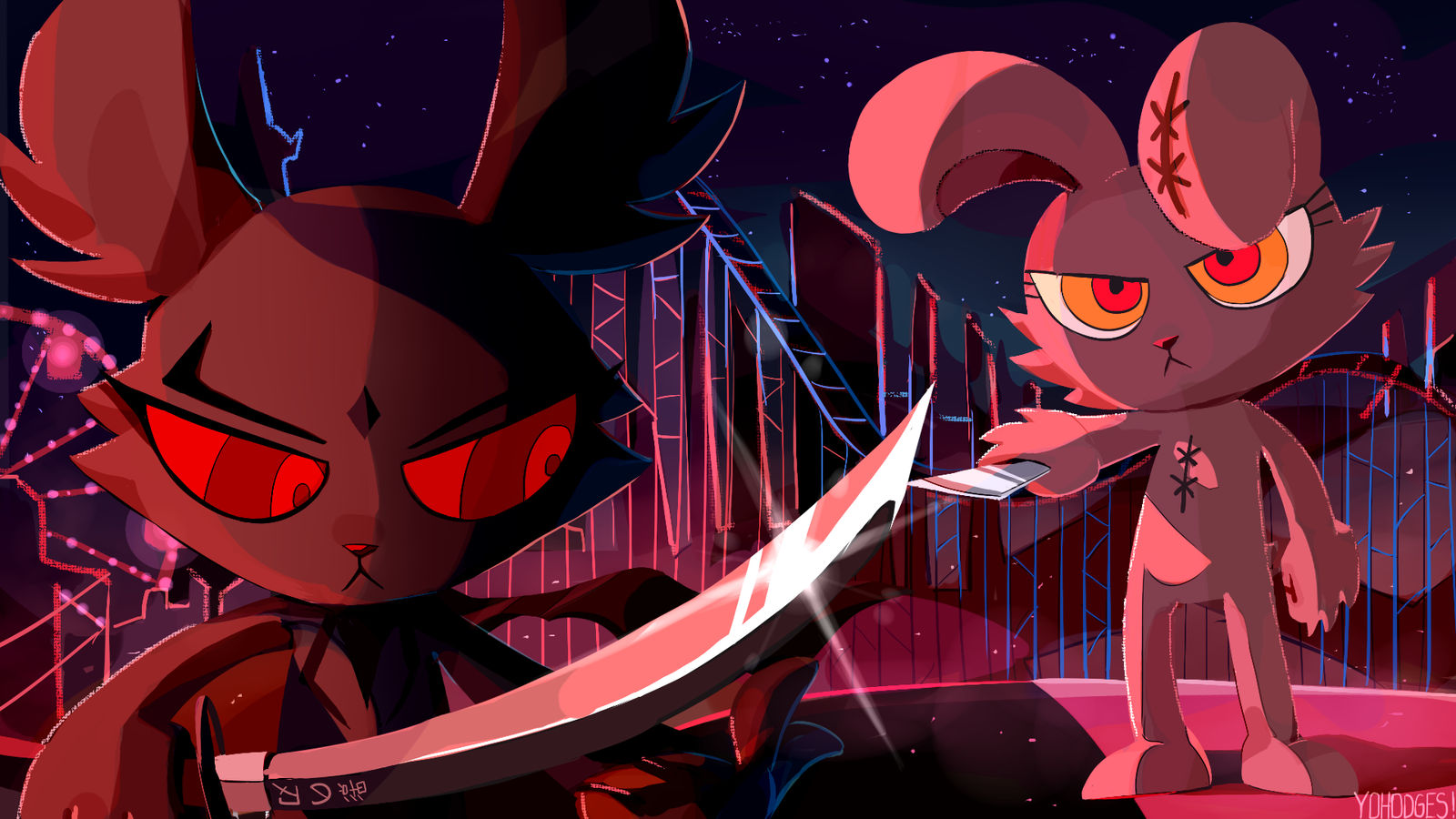 Bloody Bunny fan art by mishaoti5 on DeviantArt
