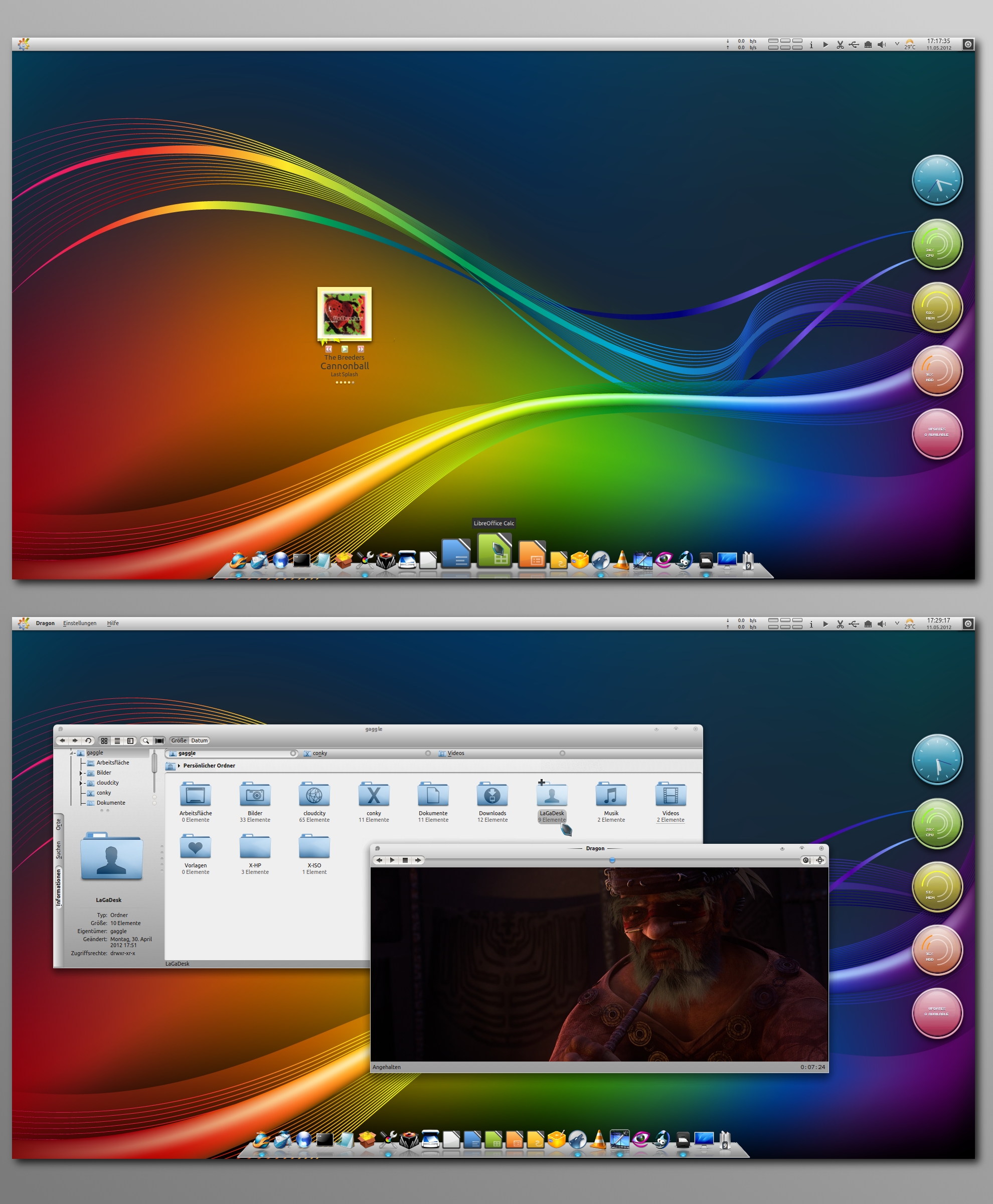 Colors of KDE