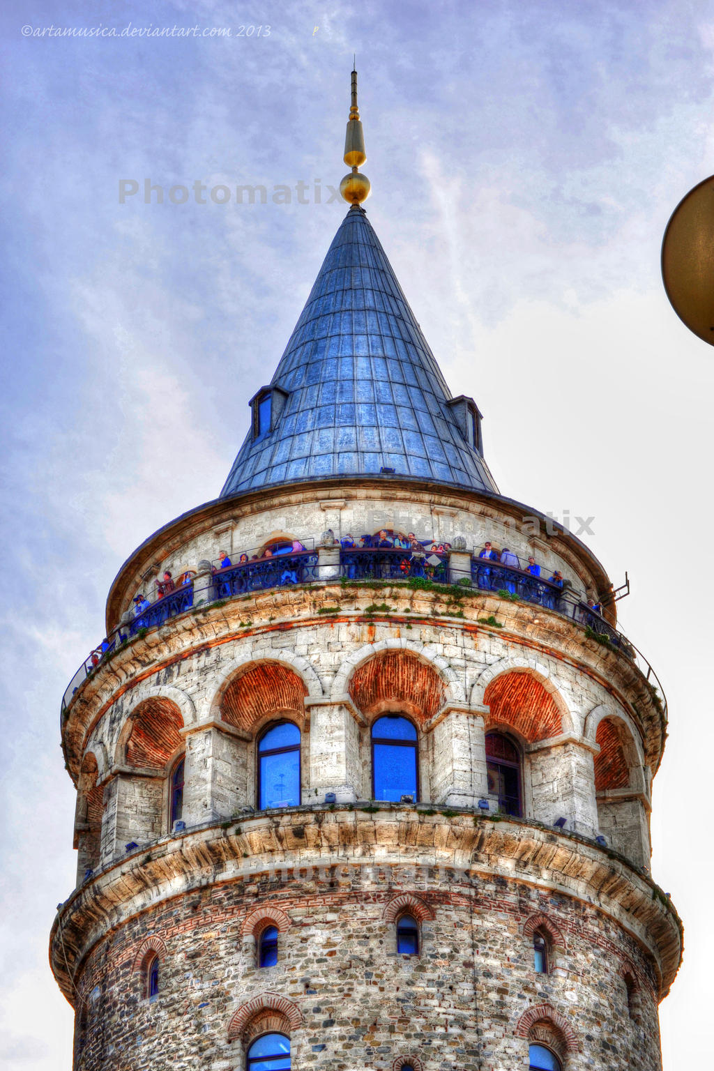 Galata Tower Istanbul tonemapped