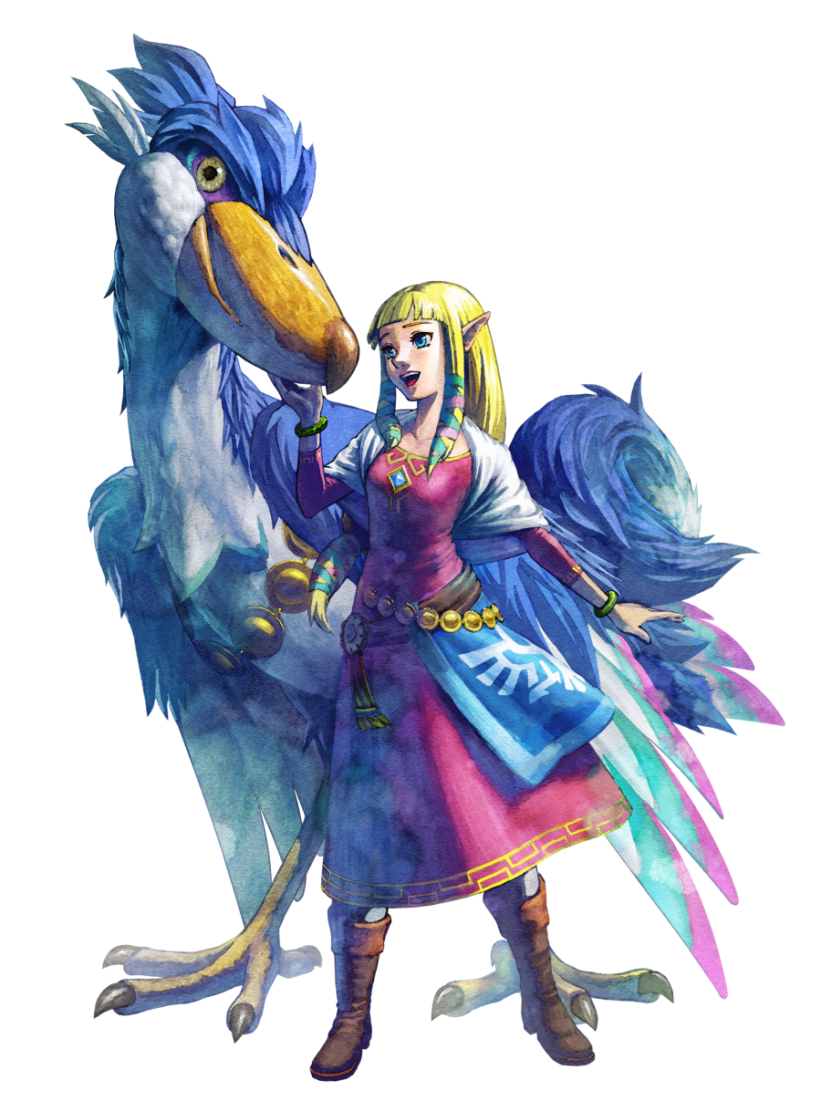 Skyward sword artwork zelda