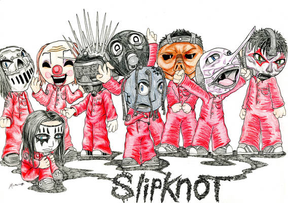 Rock and Metal Chibis: Slipknot