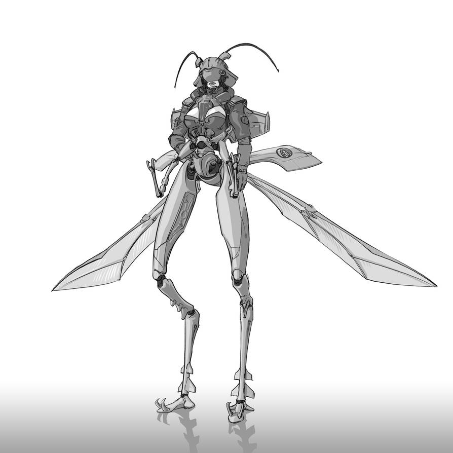 Девушка богомол. Инсектоиды богомолы Королева. Богомол Monster girl Insectoid. Рой инсектоидов.