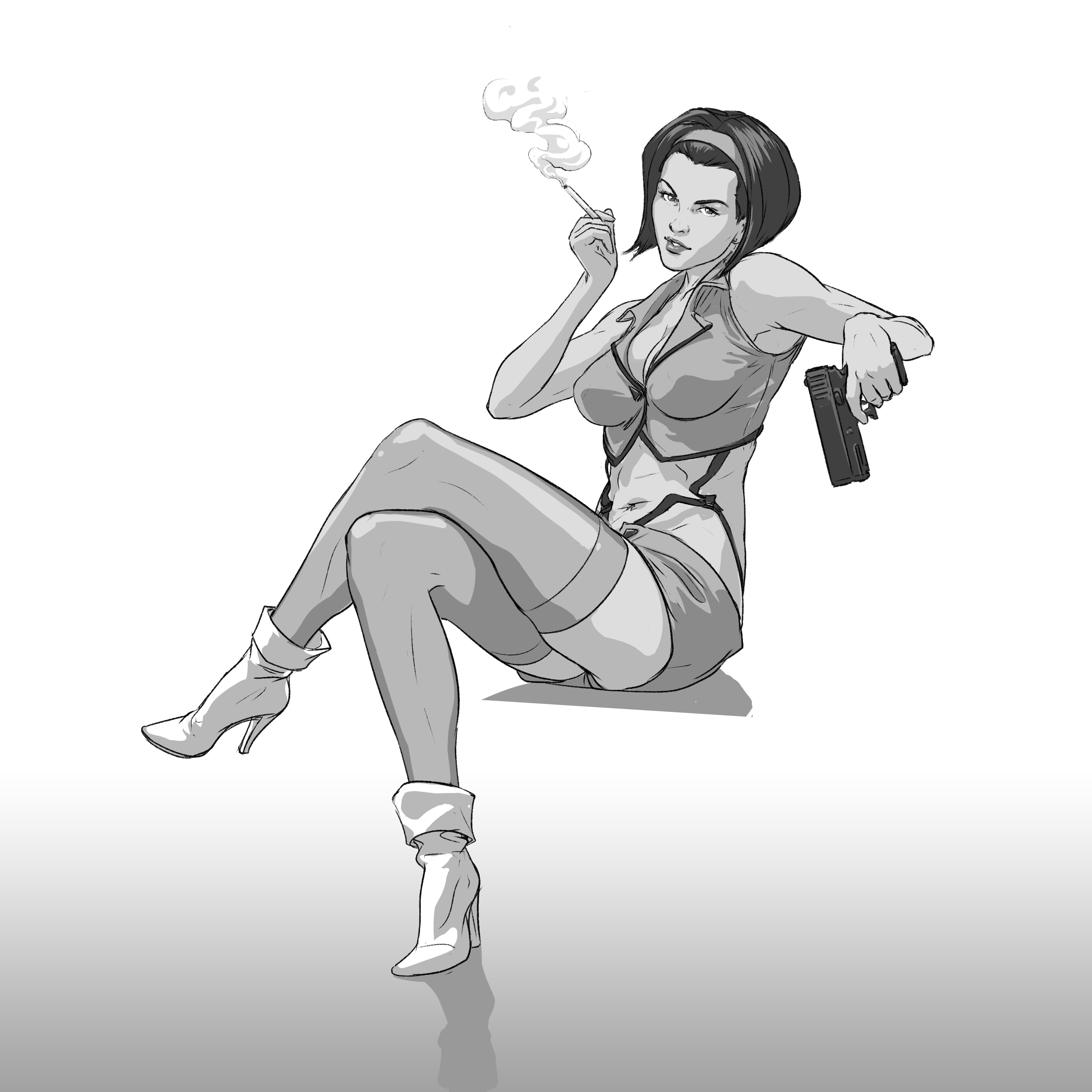 Fanart 21 Faye Valentine (Cowboy Bebop)