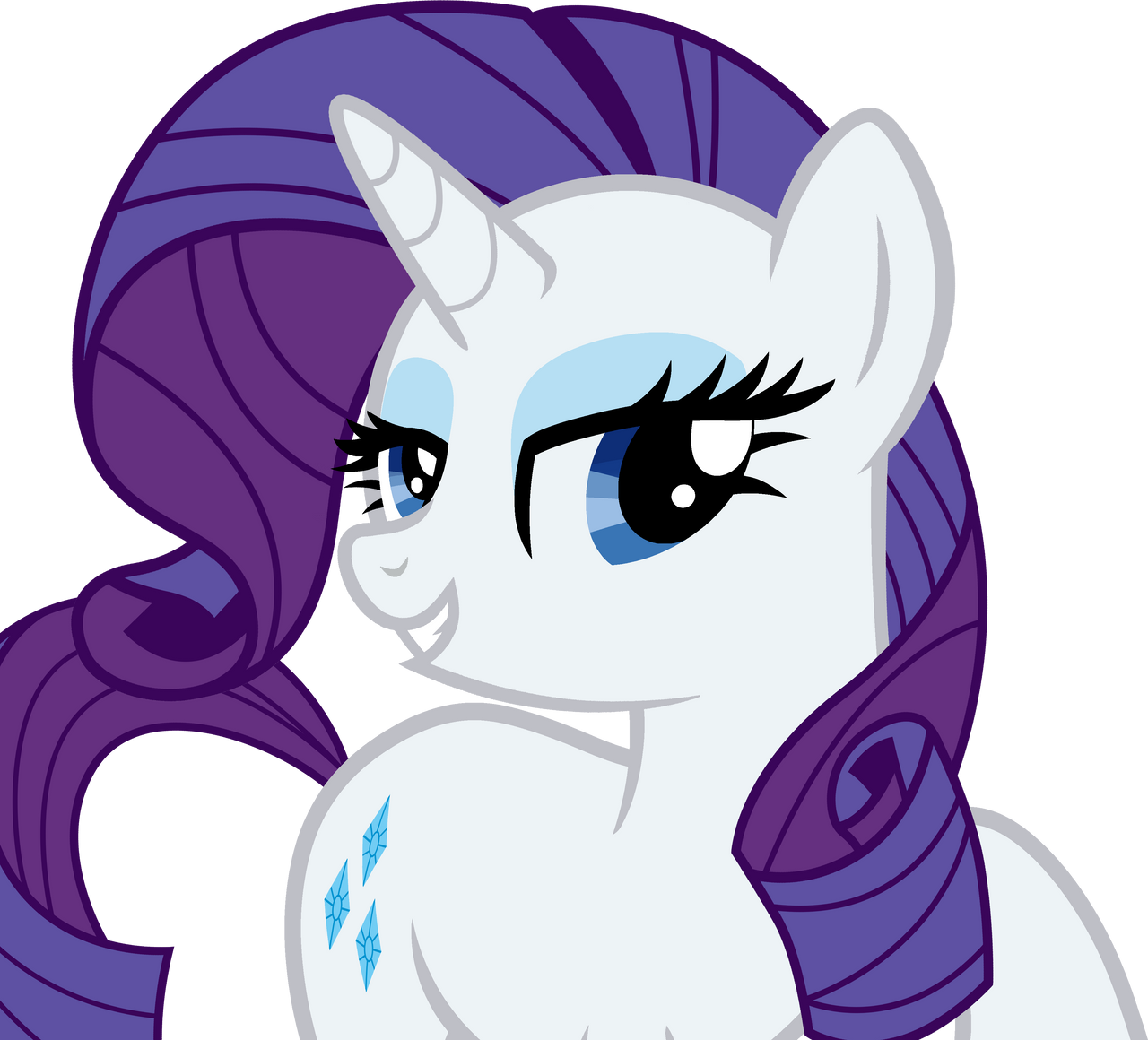 Beautiful Rarity (vector) by Star-Armour95 on DeviantArt