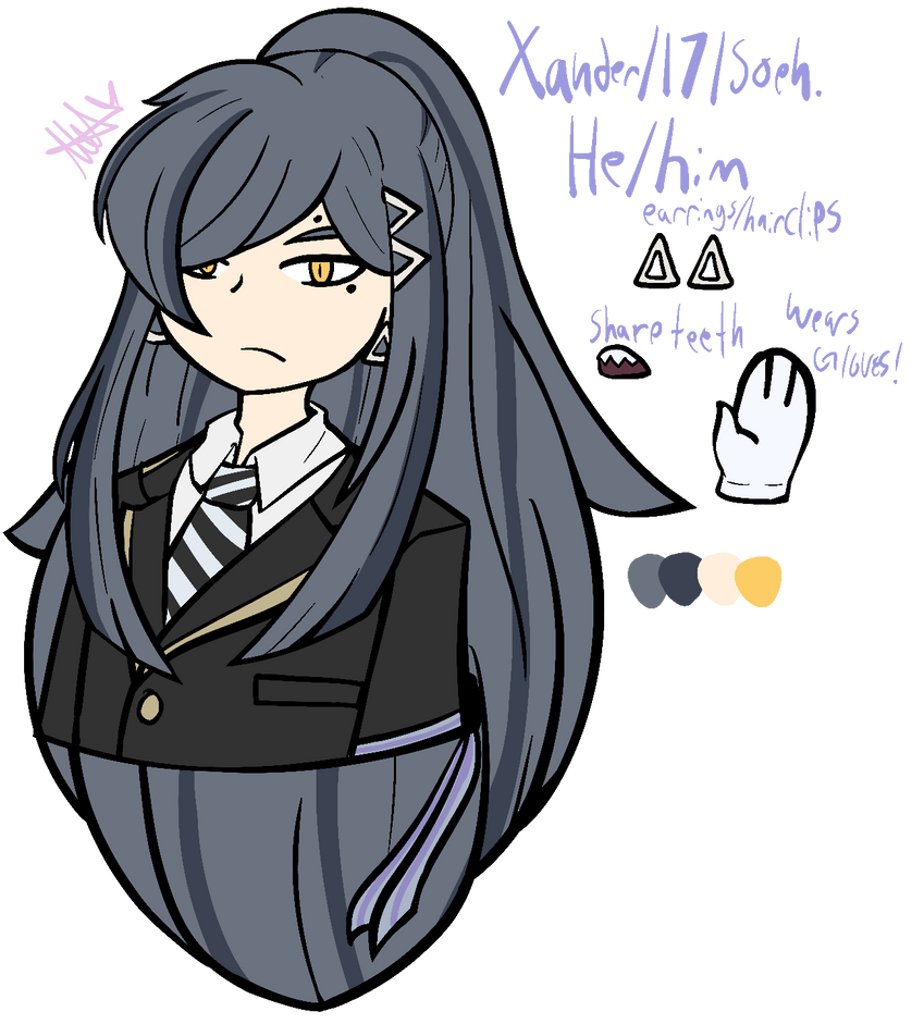 Xander .:OC:. by Scatteredfeathxrs on DeviantArt