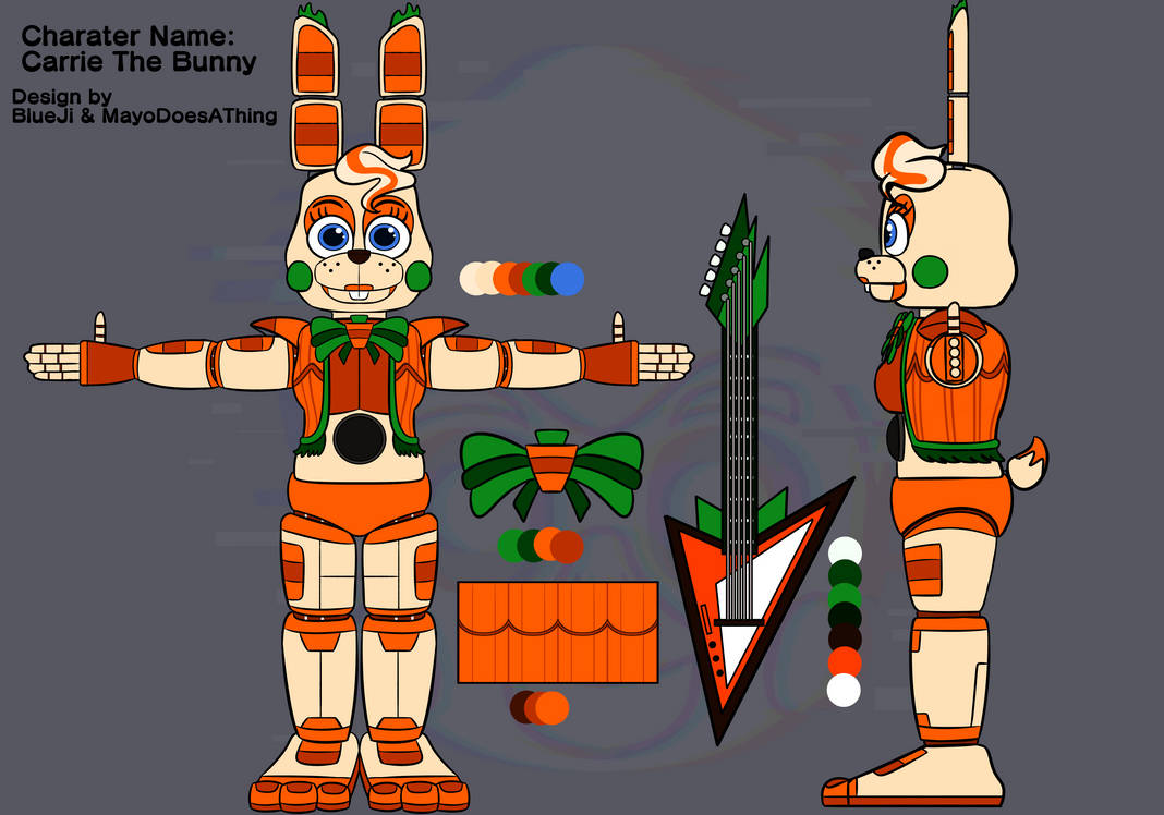 Carrie The Bunny Sheet by BlueJiArts on DeviantArt