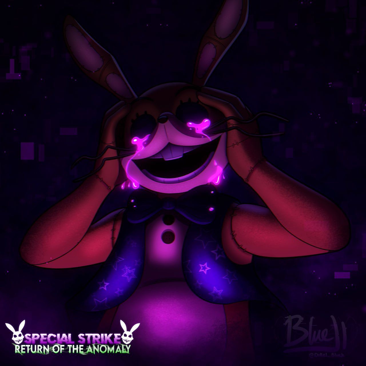 BlueJi - Maidtrap #FNAF #FiveNightsAtFreddys #blursed #Glitchtrap