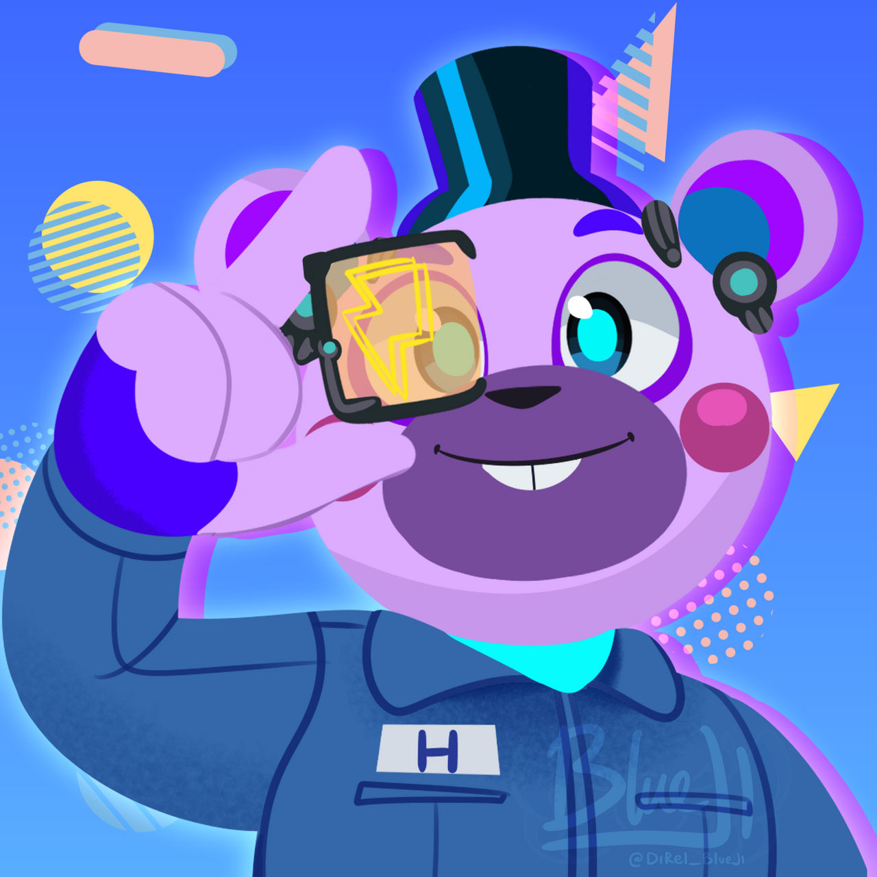 FNAF RUIN SPOILERS: Helpi by BlueJiArts on DeviantArt