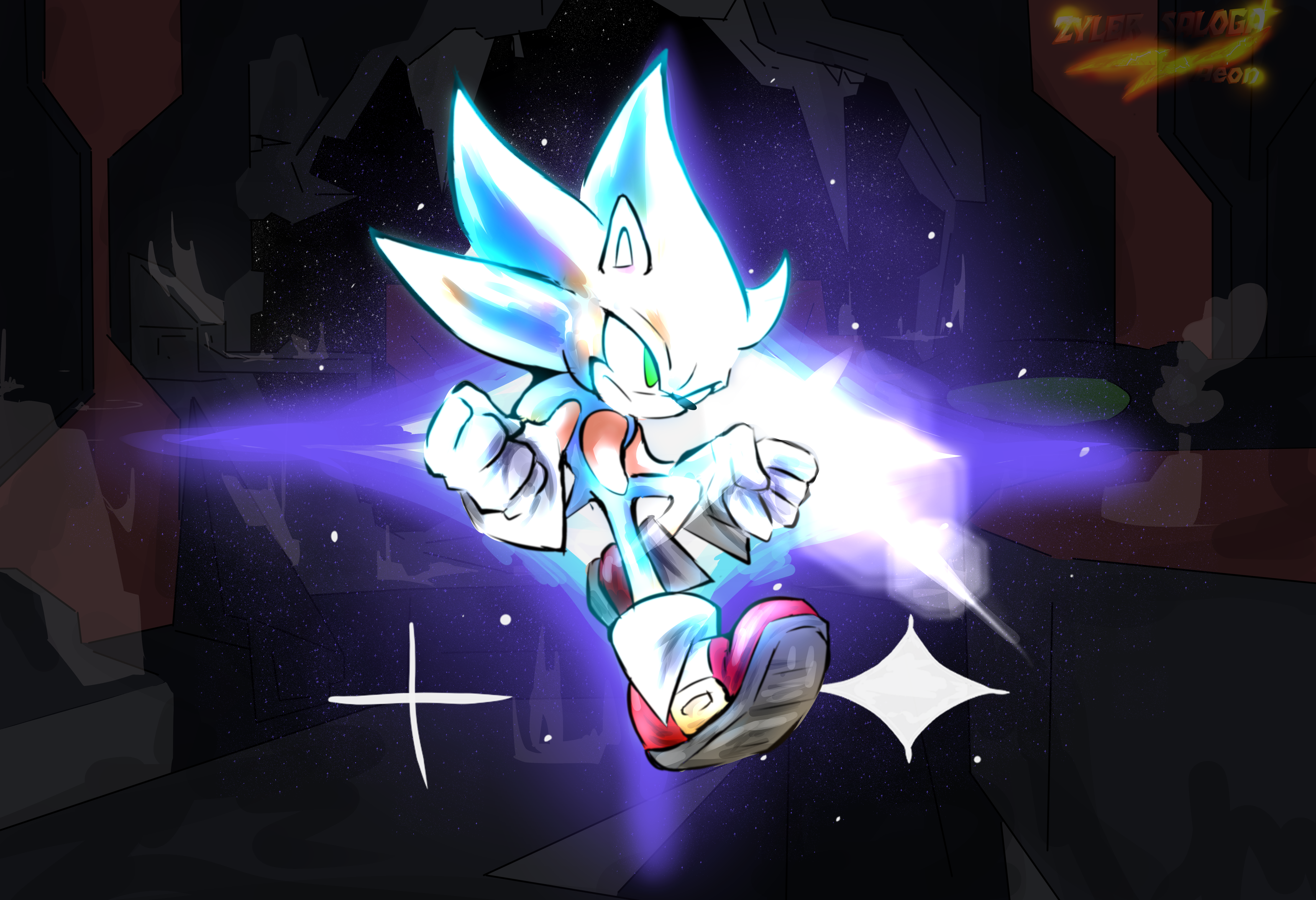 Hyper Mystic Sonic by SuperMysticSonic on DeviantArt
