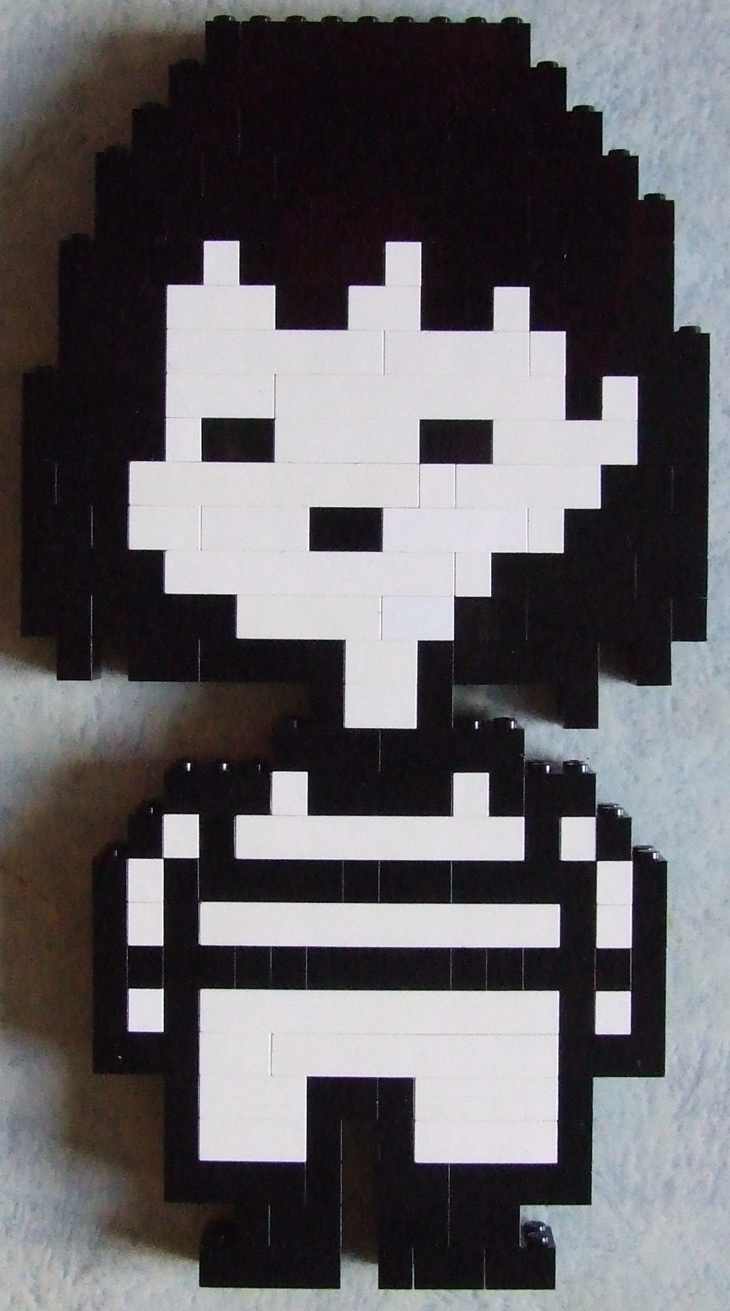 Papyrus Pixel Grid  Undertale pixel art, Pixel art grid, Minecraft pixel  art