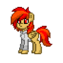 Burning Muffin (Dressed Up) - Pixelised [OC's]