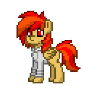 Burning Muffin (Dressed Up) - Pixelised [OC's]