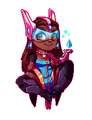 Pixel Symmetra by I-want-some-Squib on DeviantArt