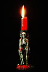 Candle holder by Disfigurator