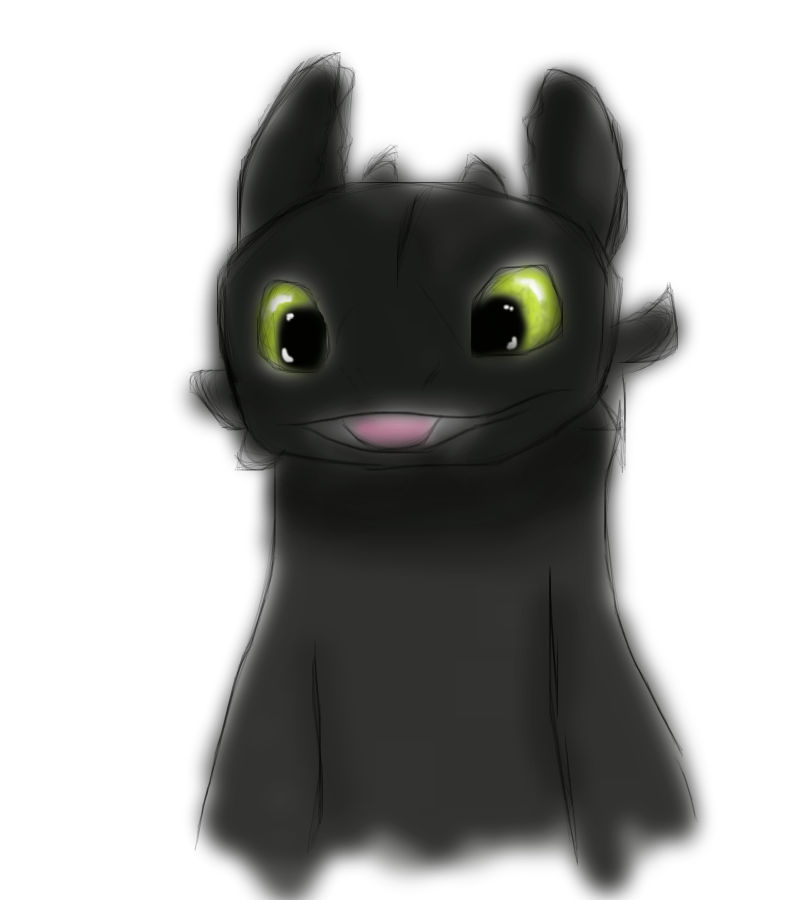 Toothless The Dragon by myxpersonality on DeviantArt