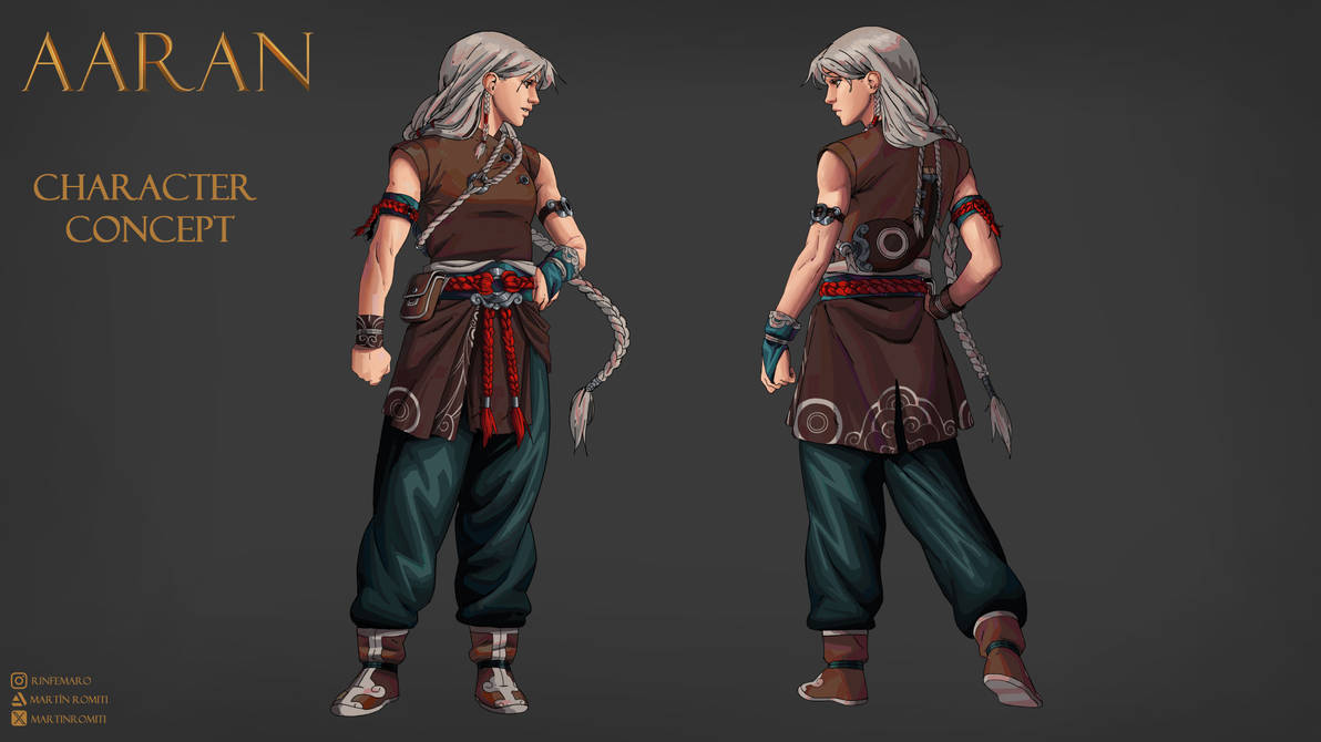 Aaran Character Concept by Rinfemaro14 on DeviantArt