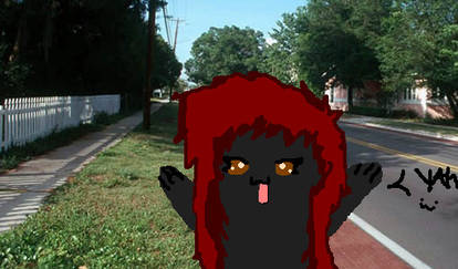 Vess being a derp in the streets :D