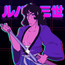 Vaporwave Goemon