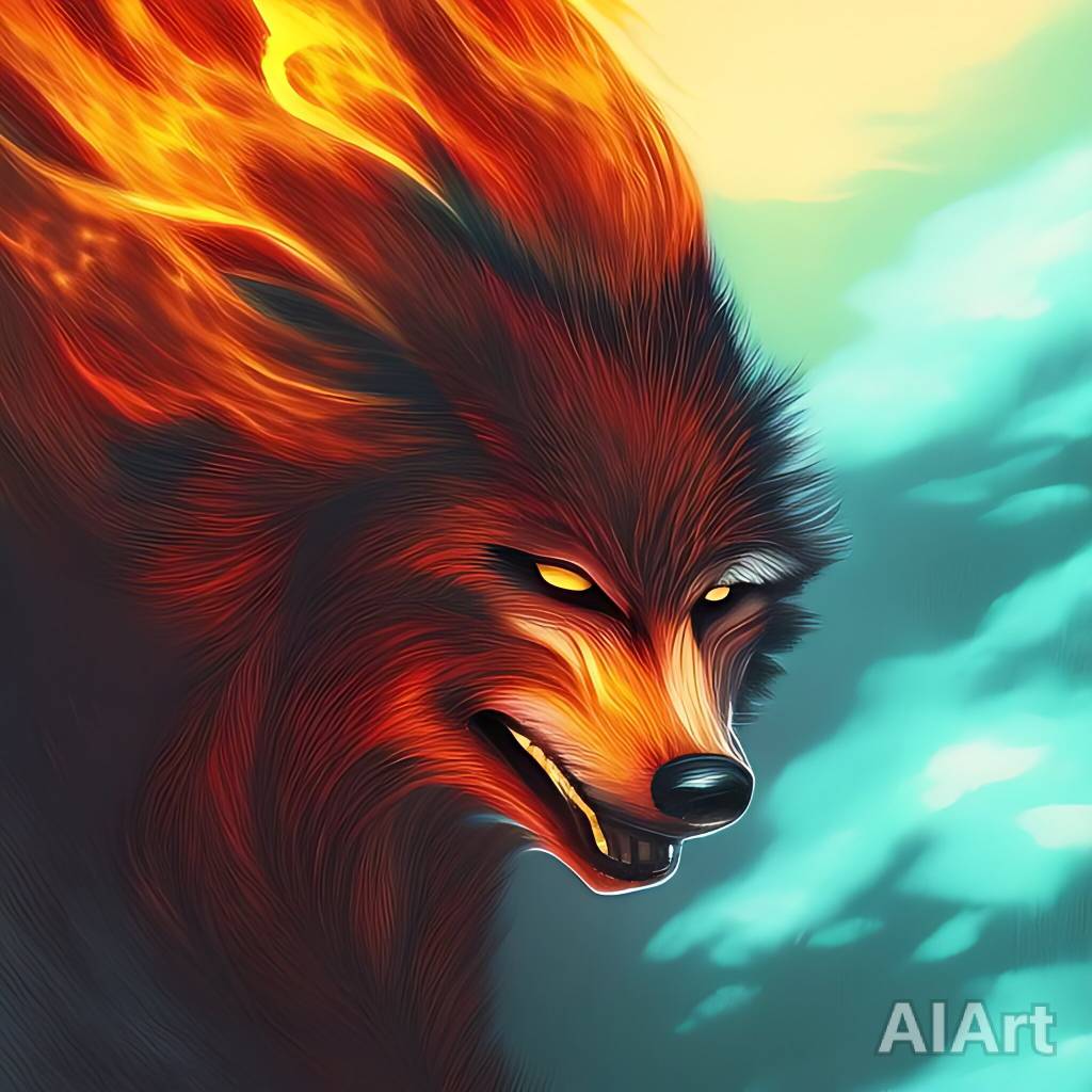 Fire Wolf Spirit 2 By Aurathesilkwing On DeviantArt fire-wolf-spirit-2-by-aurathesilkwing-on-deviantart