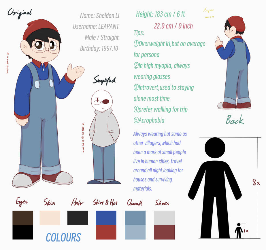 Reference Sheet 24 by LeapantLZR on DeviantArt