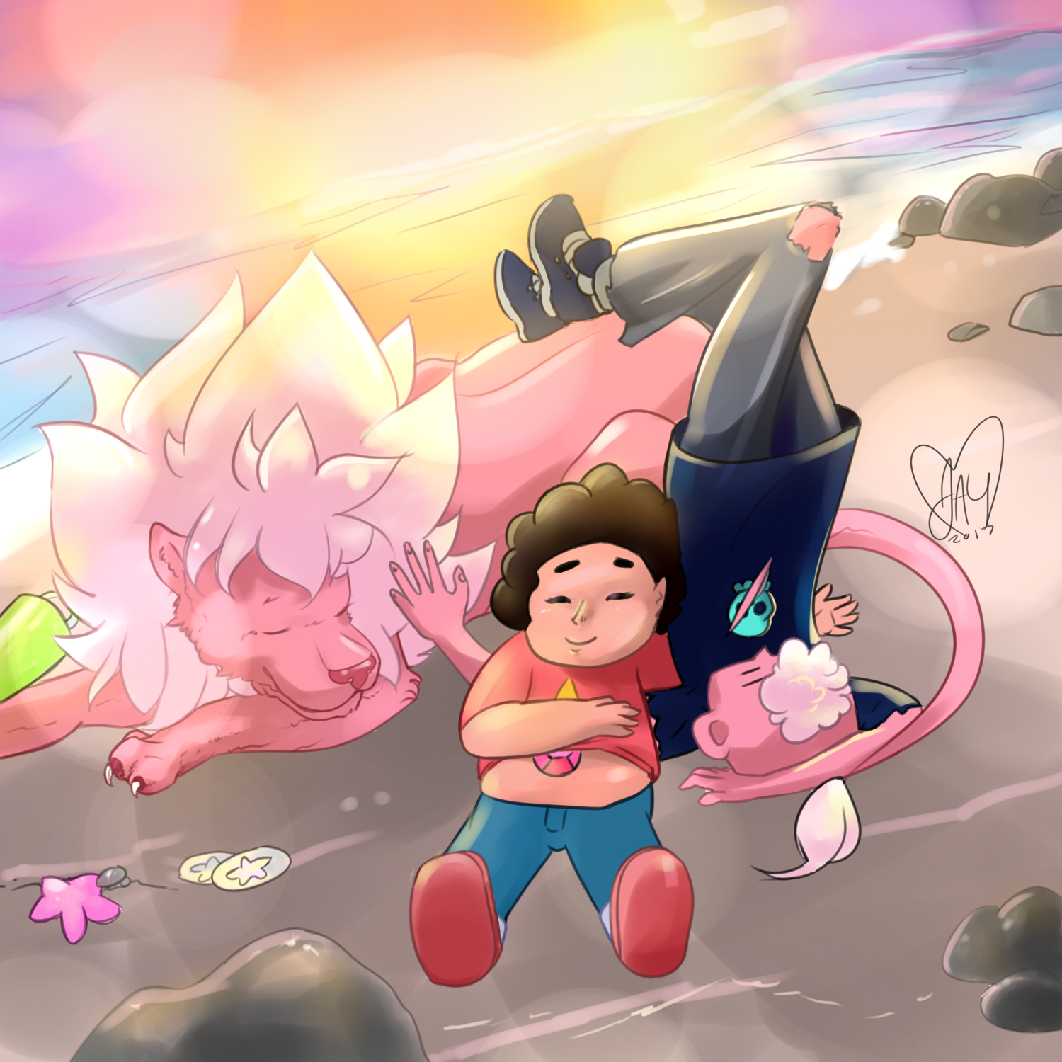 Steven and His Best Zombie Friends