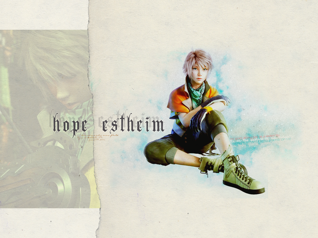 Hope Estheim: Wallpaper