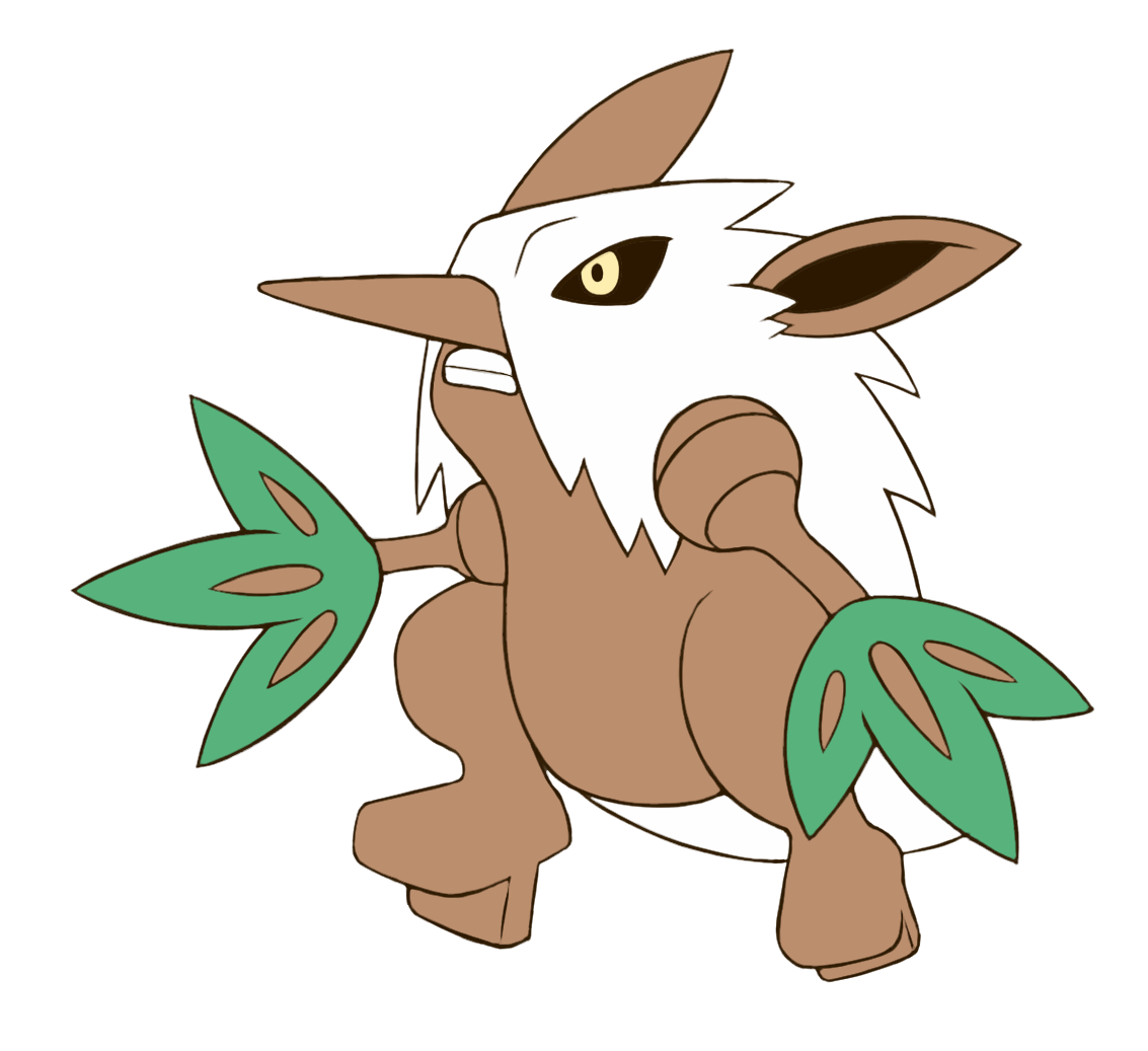 Shiftry Back Sprite Shiftry by LetterLeftUnsent on DeviantArt
