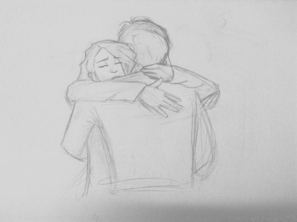 Hug Drawin Hug by PreliminaryPetrichor on DeviantArt