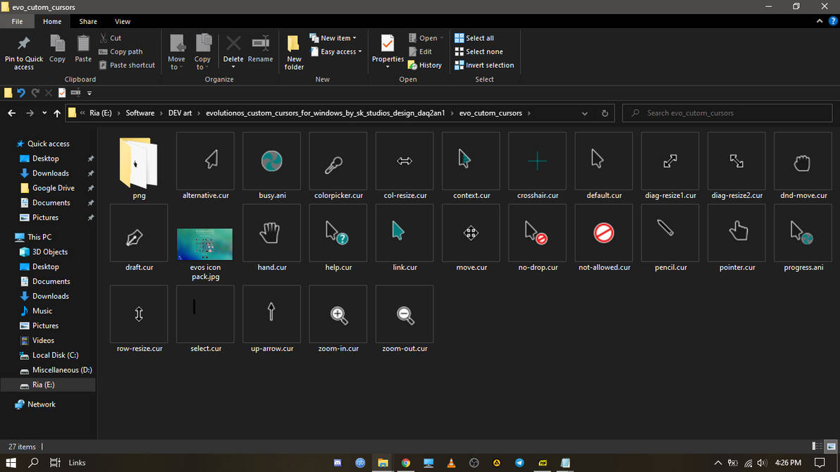 EVO Custom Cursors for Windows by SK-STUDIOS-DESIGN on DeviantArt