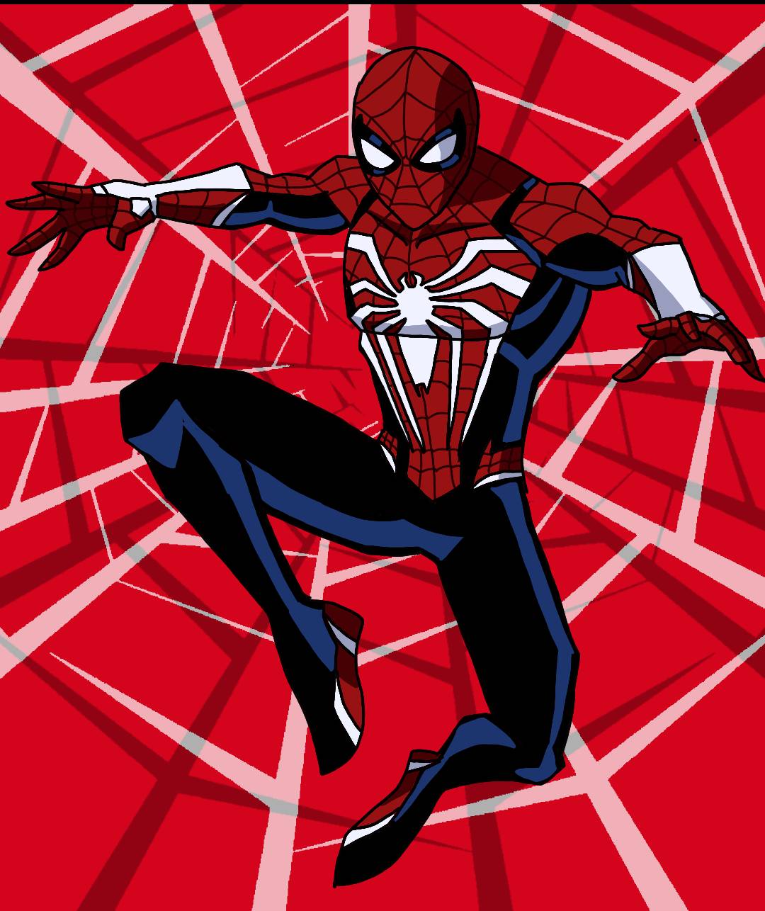 Spiderman PS5 style Avengers EMH by yostverseeditsmarvel on DeviantArt