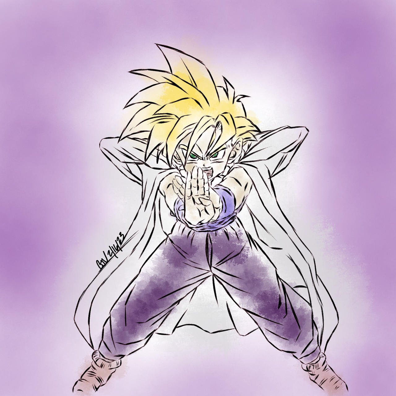 MASENKO, GOHAN by SSJLegend on DeviantArt