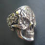 Day of the dead skull ring